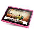 Tablette Tactile 7 Pouces Multi Touch Android 6.0 Google Play Wifi 3D Rose YONIS-3