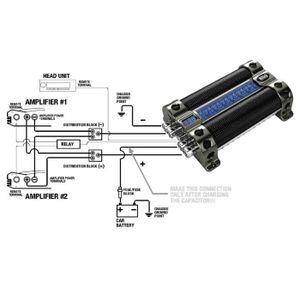 Condensateur Audio Voiture 2.0 Farad – Stabilisateur Tension Pour Ampli Puissance