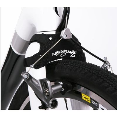 Garde boues avant, arrière vélo 26 Polisport Towny noirs 51 mm