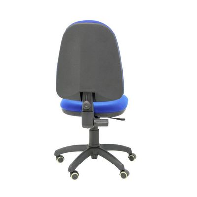 PIQUERAS Y CRESPO Model 04CP Ergonomic office chair with permanent contact mechanism and height adjustable seat and back upholstered in fabric BALI lilac