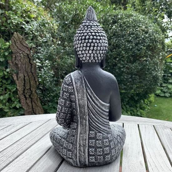 Statue de bouddha, figurine bouddha endormie conception zen pour jardin  extérieur, statue sculpture intérieure décoration de - Cdiscount Maison