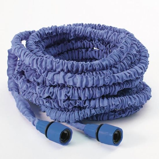 Tuyau D'arrosage Extensible XUEMUO 30m - Buse 10 Fonctions - Connecteurs Laiton - Sac De Rangement Inclus