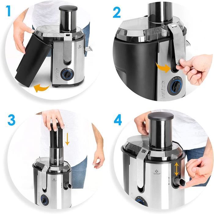 Centrifugeuse électrique pour fruits légumes extracteur de jus 850 W SPREMI AGRUME A238