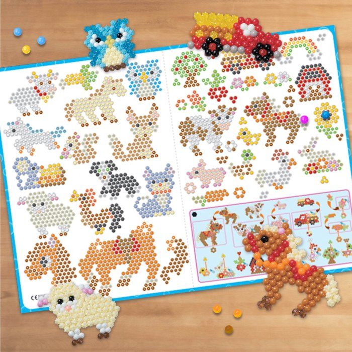 Perles Aquabeads : La box une journée à la ferme