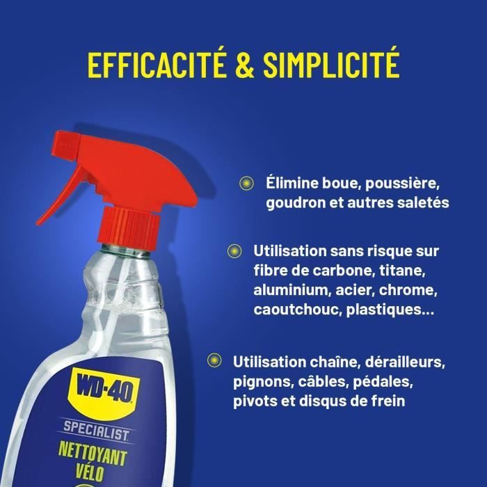 WD-40 Dégraissant pour chaîne de vélo Specialist 500 ml