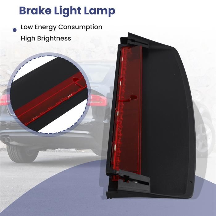 Feu Stop Central Audi A4/S4 2009-2016 - Pièce Rechange 8K5945097, Compatible A4 Quattro