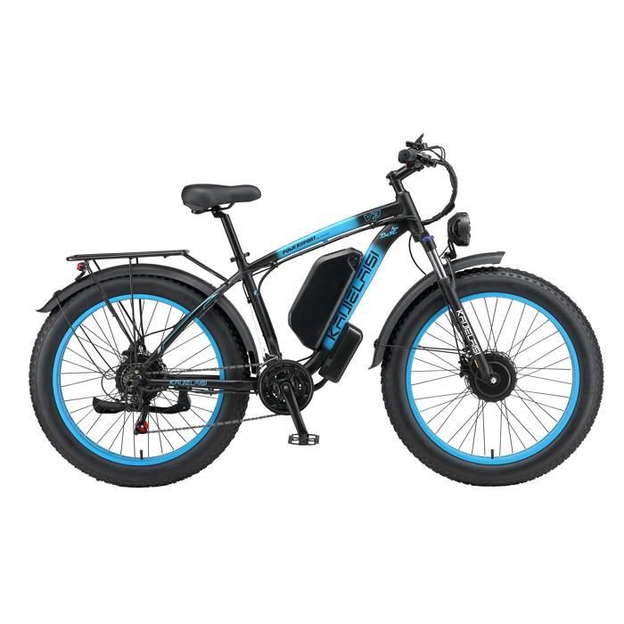 Vélo électrique YVY C26 Pro – Double Moteur, Autonomie 120 Km, Batterie 48V 23Ah, Fat Bike Tout Terrain