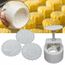 Lot De 3 Moule /À Lune G/âteau Moon Cake Mooncake Presse /À Biscuit En Forme De Ananas En Plastique Outils De D/écoration De Cuisine Bricolage Ustensiles Pour D/écoration De G/âteau Cuisson Blanc