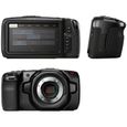Caméscope Blackmagic Pocket Cinema Camera 4K - 60 pi/s - ProRes 422 - Bluetooth-0