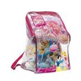 Set Princesse Disney - HOMEROKK - Ballon PVC et Poncho - Enfant - Rose - 60 x 80 cm-0