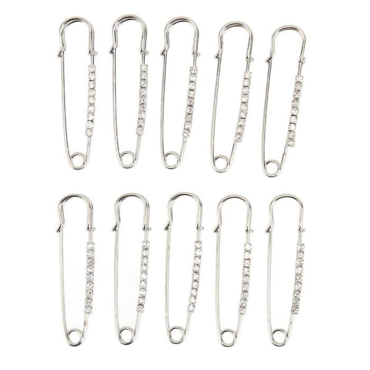 Ensemble D'Épingles De Sûreté, Épingle À Étiquette De Combinaison De Fil D'Acier Coloré