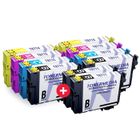 TONERMEDIA - x10 Cartouches Epson T0711 T0712 T0713 T0714 T0715 Compatible Epson Stylus SX100 SX110 SX200 SX210 SX218 SX400 SX410 +