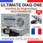 Valise diagnostic multimarques ULTIMATE DIAG ONE - Interface diagnostique multimarque OBD et logiciel SELF AUTO DIAG sur Clé USB