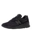Basket New Balance 997H - Homme - Noir - Cuir - Lacets - Plat