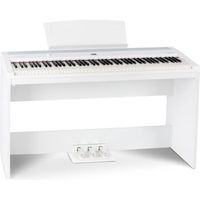 Steinmayer P-60 WM piano de scène set avec meuble blanc