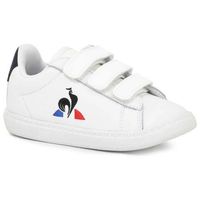 Baskets - LE COQ SPORTIF - COURTSET INF SPORT GIRL - Blanc - Synthétique - Fille