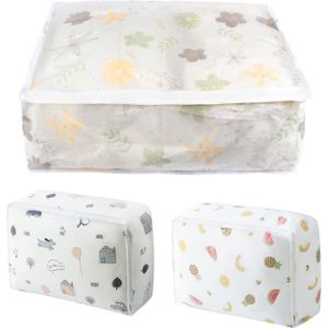 2 Pièces Sacs De Rangement Sous Lit 105L - Grand Housse Étanchée Pour Couettes, Oreillers, Vêtements Et Jouets
