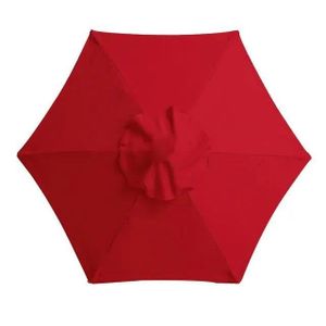 PARASOL Parasol en polyester pour cour extérieure,grille d