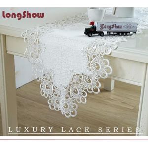 Broderie nappe été table coureur rose table napperons nappe napperons 40x90