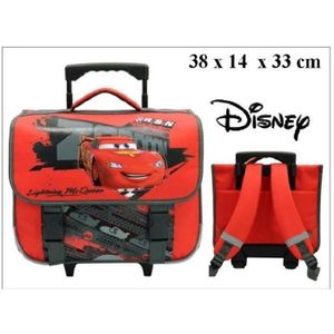 CARTABLE Cartable trolley CARS - Rouge - Synthétique - Femm