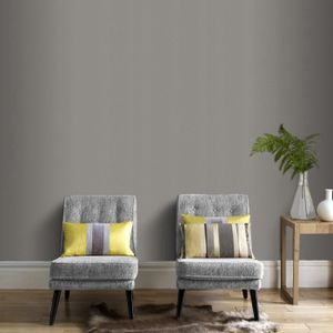 Avoir Images Papier Peint Intisse Textile Uni Gris Fonce 10 M X 52 Cm Easy dernière salutations