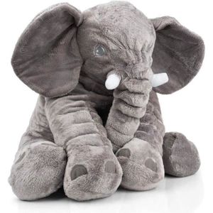 OREILLER BÉBÉ Peluche Elephant Oreiller - 60cm éléphant Géant en