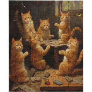 PUZZLE Cats Puzzle 120 Pcs Pièces Les Adultes Et Enfants 
