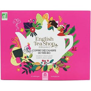 THÉ Coffret Découverte de thés bio English Tea Shop - 48 sachets - Idée cadeau