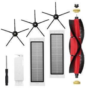 2 Brosses Latérales De Rechange Pour Robots Aspirateurs Roborock S5 Max, S6, S4, E4, Q7, Etc. - Neuf, Marque Vhbw