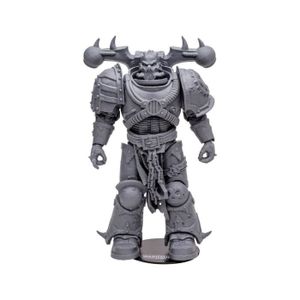 FIGURINE - PERSONNAGE Figurine - McFarlane Toys - Warhammer 40k - Chaos Space Marines (World Eater) - Noir - Intérieur - 18 cm