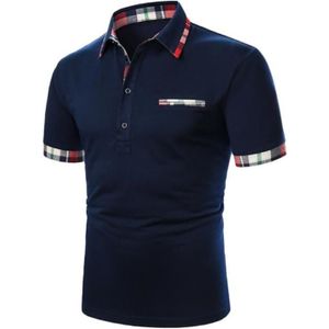 POLO Polo Homme Chemise Homme Polo Manches Courtes Cont
