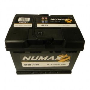 BATTERIE VÉHICULE Batterie de démarrage Numax Supreme L2 XS027 12V 6