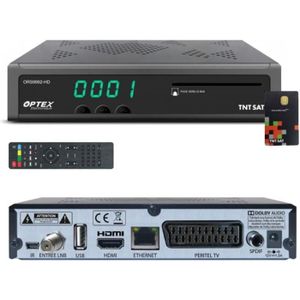 Carte TNTSAT V6 Officielle - Validité 4 Ans Pour Décodeur Satellite - Accès Aux Chaînes TNT Gratuites - 4