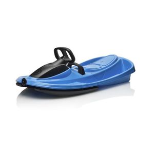 LUGE Luge avec Volant, Enfant ET Adulte - Snow Surfer GPD-350 - Couleur Bleu - Luge Traineau
