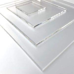 SOLS PVC Plaque plexiglass 1,5 mm 10 x 40 cm (100 x 400 mm)