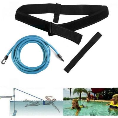 Élastique De Nage Mineup – Ceinture Réglable 55-115 Cm, Résistance 25-30 Lb, TPR, Noir