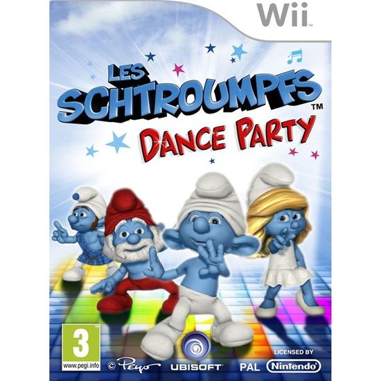 LES SCHTROUMPFS DANCE PARTY / Jeu console Wii