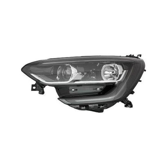Phare Avant Droit électrique H7 Avec Moteur - Renault Megane III CC 2008 - TYC Noir - Neuf En Boîte