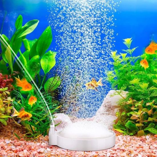 Aquarium Air Bubble Stone Ultra Silent Oxygen Diffusers Nano Airstone Aquarium Fish Tank Pump Deep Dissolving Air Stone Disk  234