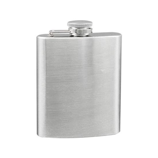 Flasque Acier Inoxydable HERCHR 4 Oz + Entonnoir – Bouteille Alcool De Poche Portable