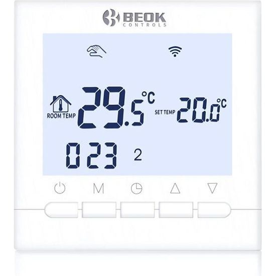 Beok BOT 313 WIFI Thermostat Num rique pour chaudi res gaz