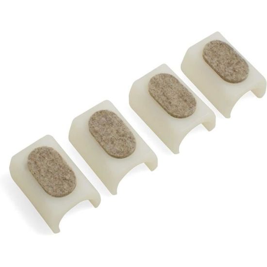 Lot De 4 Patins D'angle Robustes Pour Table De, Anti-Rayures, Pour La