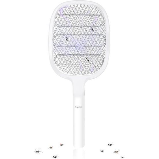 Raquette Électrique Anti Moustique et Anti Mouche - Lampe inarouge | fnac Belgique