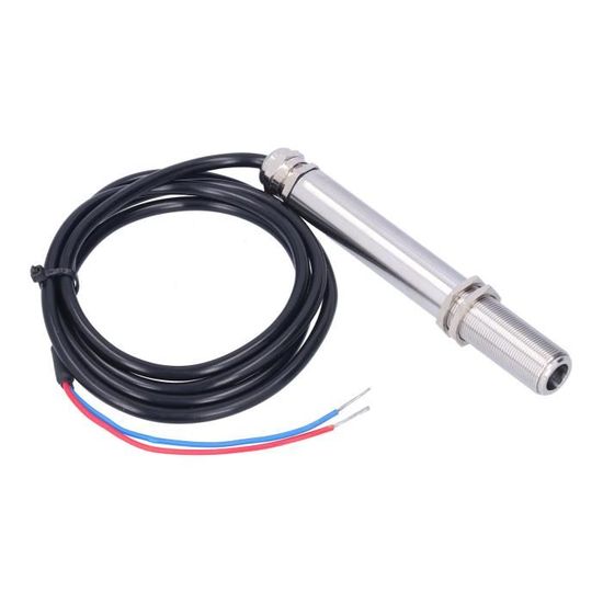 Sonde De Température PT1000 De Surface - Acier Inox, Câble Silicone 2m, -50°C à +180°C | IOVEO Made In Germany