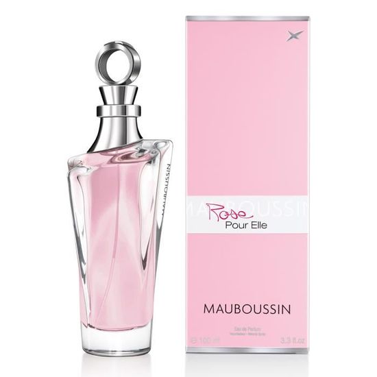 Mauboussin - Rose Pour Elle 100ml - Eau de Parfum Femme - Senteur Florale, Fruitée & Fraîche