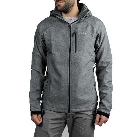 Veste Columbia Cascade Ridge II Softshell coloris Charcoal Heather