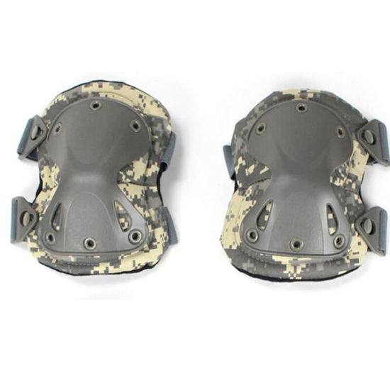 Protections Bras Et Genouillères Rembourrées HK Army – Taille L – Noir – Pour Adultes – Occasion