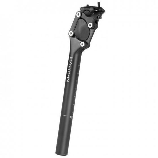 Collier De Selle Alu Noir 28.6mm Avec Fixation Porte-bagage