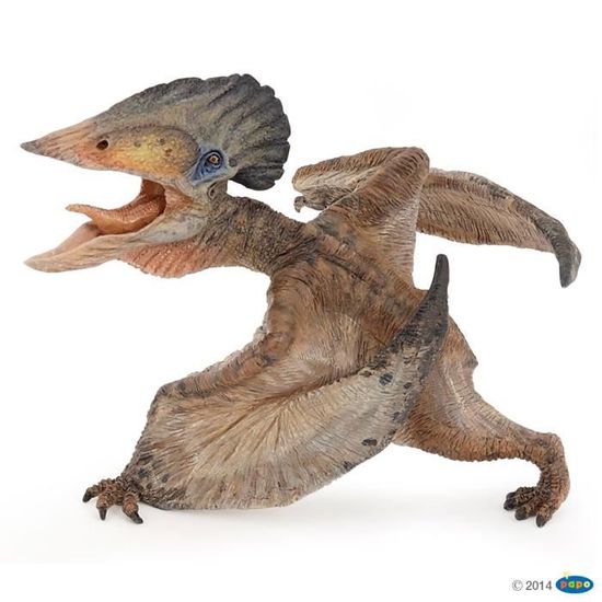 Papo - Grande Figurine Dinosaure Vélociraptor - Agile Prédateur Du Crétacé Dès 3 Ans