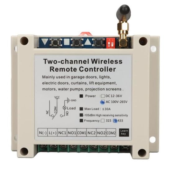 DIHOOL Interrupteur Télécommande Sans Fil Pour Actionneurs Linéaires - Contrôleur Moteur 6-30V DC WiFi Smart EWelink